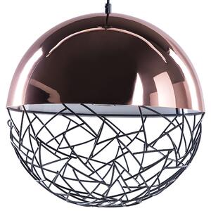 Závěsná lampa PADMA Kov Měděná