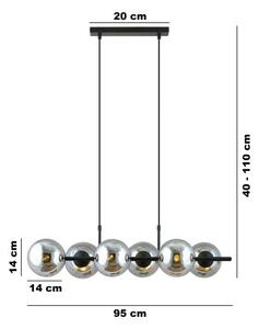 Emibig 8924963 ŠÍŘKA: 950 mm, BARVA: černá, opál