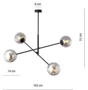 Emibig 8923539 ŠÍŘKA: 1020 mm, BARVA: černá, grafit