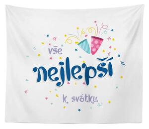 Sablio Deka Vše nejlepší k svátku: 150x120 cm