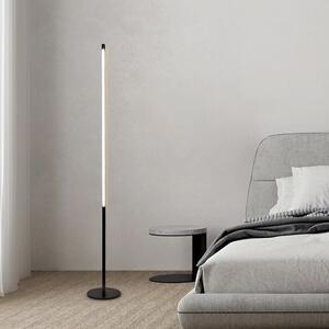 Toolight, LED podlahová lampa 12W APP1415-F, černá, OSW-01416