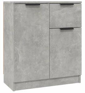 Příborník betonově šedý 60 x 30 x 70 cm kompozitní dřevo