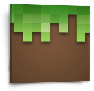Sablio Obraz Green Blocks - 50x50 cm