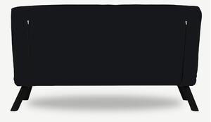 Designová rozkládací sedačka Hilarius 133 cm černá