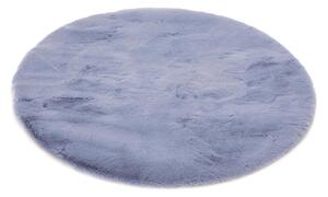 Makro Abra Moderní kulatý koberec Angelo Světle modrý Rozměr: průměr 80 cm