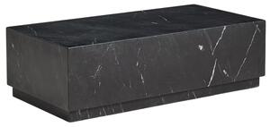 Kave Home Černý mramorový konferenční stolek Sorein 100 x 50 cm