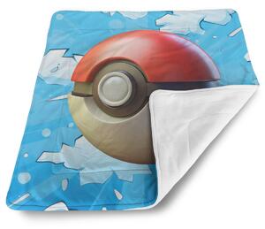 Sablio Deka pro miminko Pokemon ball Obloha - 80x100 cm