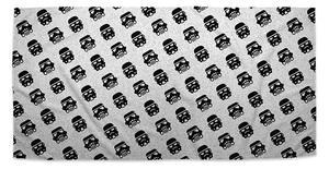 Sablio Ručník Star Wars Stormtrooper Pattern šikmý - 30x50 cm