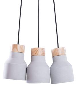 Závěsná lampa BAHT Beton Šedá