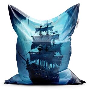 Sablio Sedací vak Plachetnice v průrvě - 150x100 cm