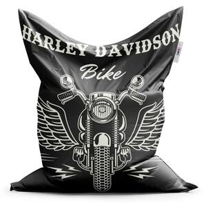 Sablio Sedací vak Harley-Davidson S křídly - 150x100 cm
