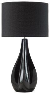 Stolní lampa SANTEE Porcelán Černá