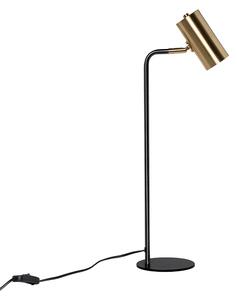 Zlatá kovová stolní lampa Somcasa Riola 52 cm