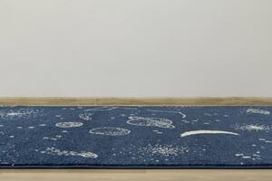 Dětský koberec EMILY KIDS 5865A modrý / krémový