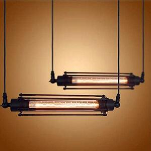 Abigali Retro závěsné svítidlo 1x40 W černá KRH-E27