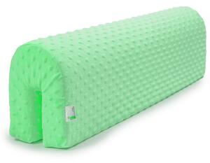 Chránič na dětskou postel MINKY 80 cm - světle zelený