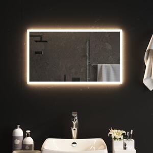 Koupelnové zrcadlo s LED osvětlením 70 x 40 cm