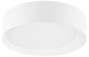 Bílé kovové stropní LED světlo Nova Luce Oby 45 cm