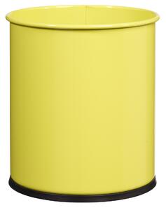 Rossignol SAS Odpadkový koš Rossignol Papea, 30 L, ocelový, žlutý