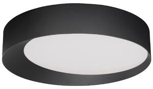 Černé kovové stropní LED světlo Nova Luce Oby 60 cm