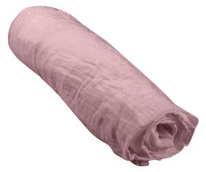 Napínací mušelínové dětské prostěradlo do postýlky 60x120 cm – Bébé Douceur