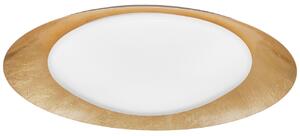 Zlaté kovové stropní LED světlo Nova Luce Zano 50 cm