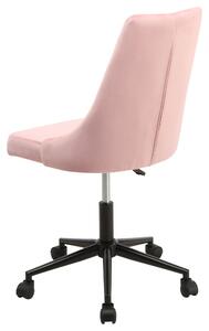 Kancelářská židle LEONA růžová
