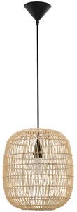 Ratanové závěsné světlo Nova Luce Melody 30,5 cm