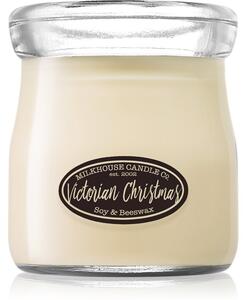 Milkhouse Candle Co. Creamery Victorian Christmas vonná svíčka Cream Jar 142 g