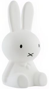 Bílá plastová dětská LED lampa Mr. Maria Miffy 50 cm