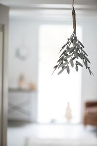 Dekorativní zinkové jmelí Mistletoe