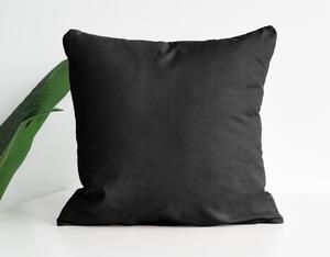 XPOSE® Bavlněný povlak na polštář MICHAELA DUO - černý/béžový 40x40 cm