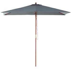 Slunečník 195 cm FLAMENCO Tmavě šedá
