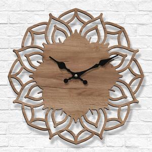 DUBLEZ | Dřevěné hodiny mandala - Aura