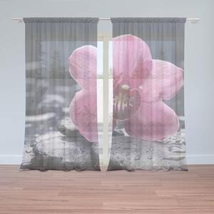 Záclony SABLIO - Orchidej 2ks 150x250cm