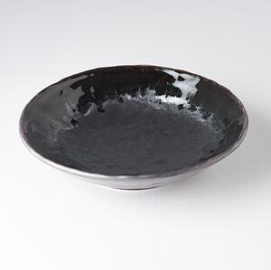 Made in Japan (MIJ) Matt Black Miska na těstoviny 24 cm, 700 ml