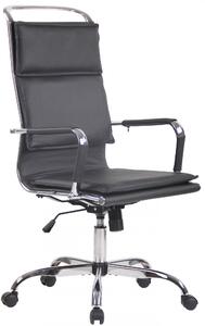 Kancelářská židle Bedford ~ kůže Barva Černá