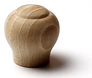 48003 knopka dřevěná. pr.34mm přírodní