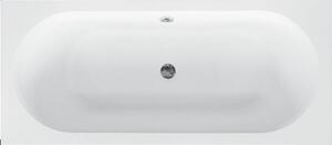 Besco Vitae obdélníková vana slim 170x75 cm bílá #WAV-170-SL