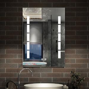 D‘Eluxe Koupelnové podsvícené LED zrcadlo 45x60cm DOUBLE TOUCH OL81C