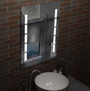 D‘Eluxe Koupelnové podsvícené LED zrcadlo 60x80cm SINGLE TOUCH OF86K