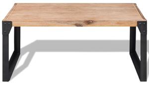 Konferenční stolek, masivní akáciové dřevo 100x60x45 cm
