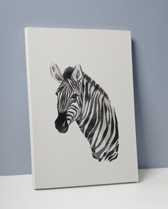 Plakát / Obraz Zebra Bez okraje Pololesklý saténový papír A4 - 21 x 29,7 cm