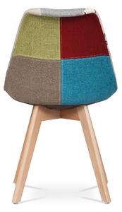 Jídelní židle ADERYN vícebarevná, patchwork