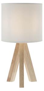 Severská stolní lampa trojnožka ze dřeva