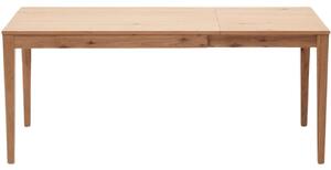 Dubový rozkládací jídelní stůl Kave Home Yain 120/180 x 80 cm