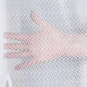 Bílá žakárová záclona POLA 300x160 cm