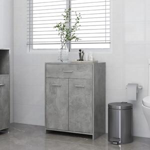 Koupelnová skříňka betonově šedá 60 x 33 x 80 cm dřevotříska