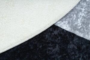 Dětský koberec protiskluzový BAMBINO 2139 Míč, černý / bílý