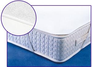 Bellatex Chránič s PVC zátěrem - bílá - PVC 70x140